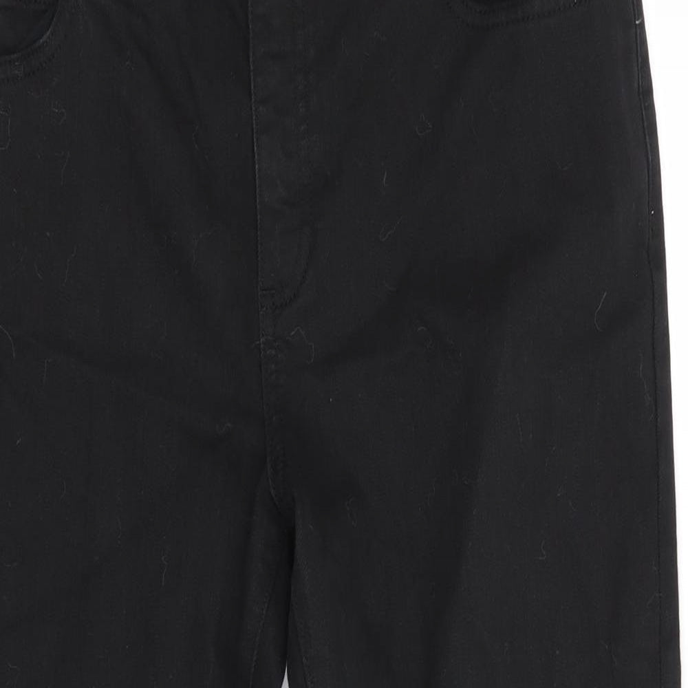 White Stuff Womens Black   Straight Jeans Size 14 L24 in - Cropped