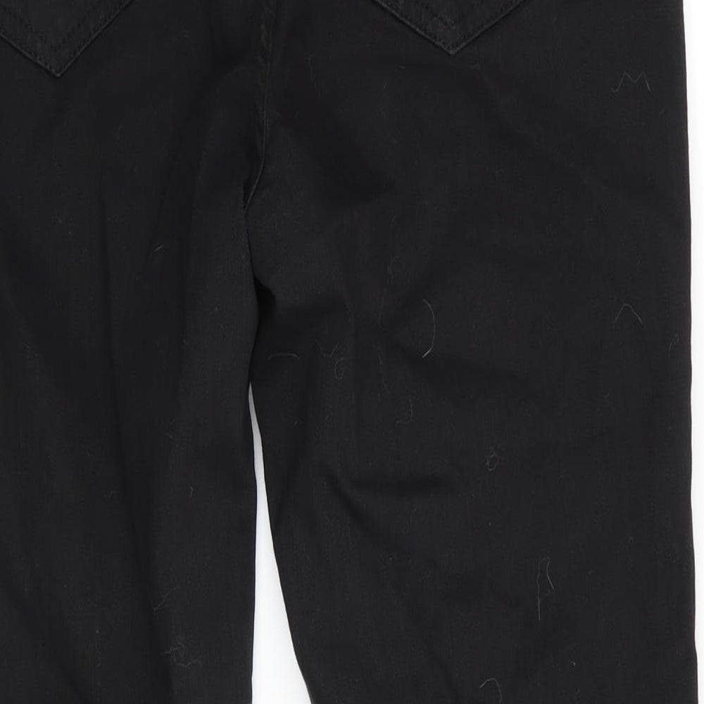 White Stuff Womens Black   Straight Jeans Size 14 L24 in - Cropped