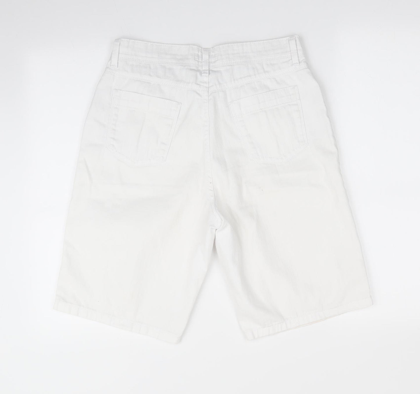 Per Una Womens White   Chino Shorts Size 12