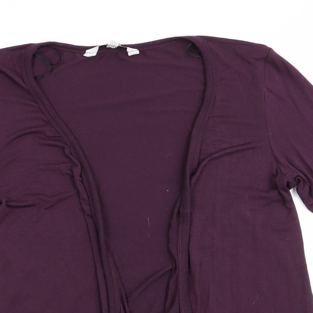 New Look  Womens Purple   Cardigan Jumper Size 12