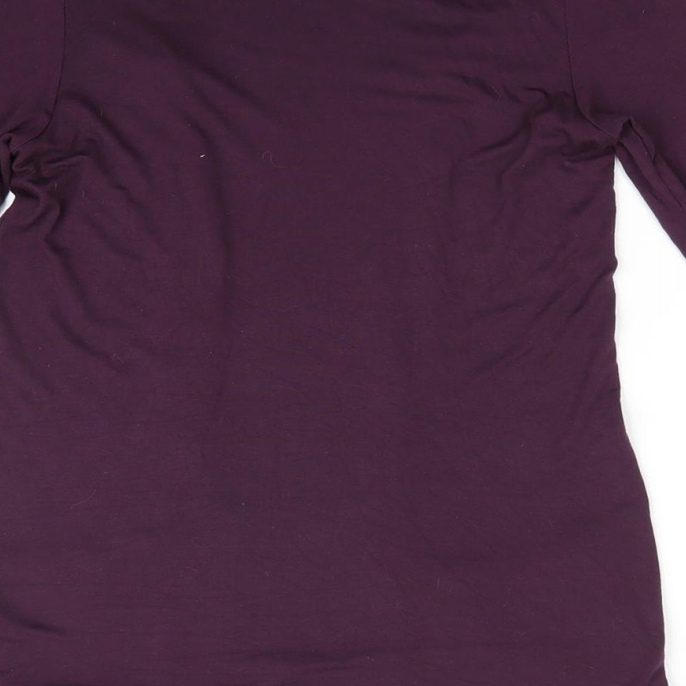 New Look  Womens Purple   Cardigan Jumper Size 12