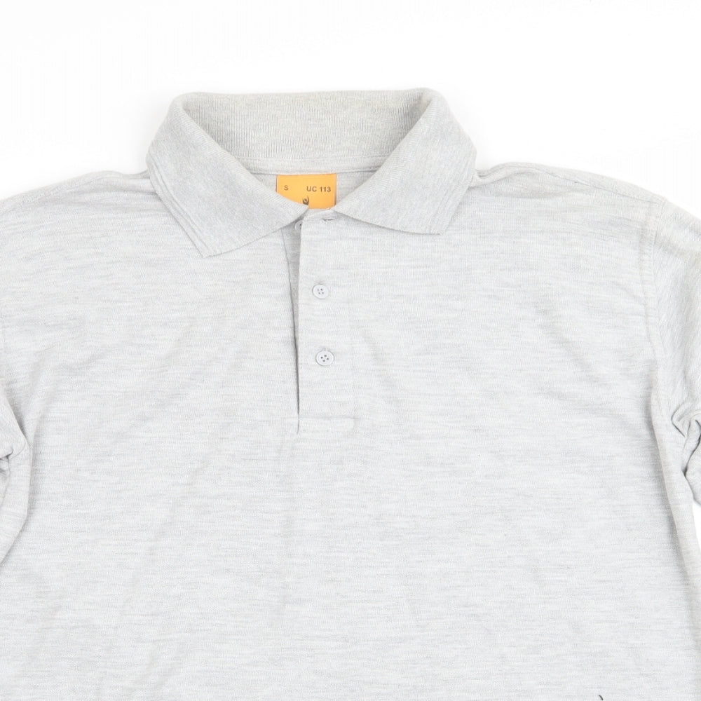 Uneek Mens Grey   Pullover Jumper Size S