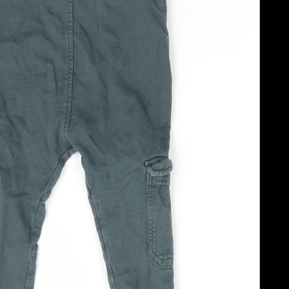Nutmeg Boys Green   Jogger Trousers Size 18-24 Months