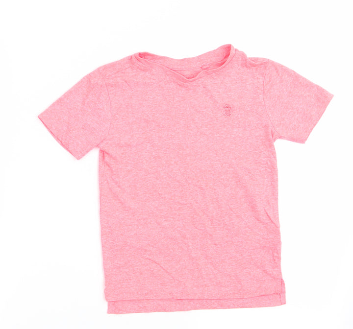 NEXT Boys Orange   Basic T-Shirt Size 4 Years  - Florescent