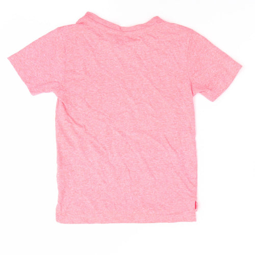 NEXT Boys Orange   Basic T-Shirt Size 4 Years  - Florescent