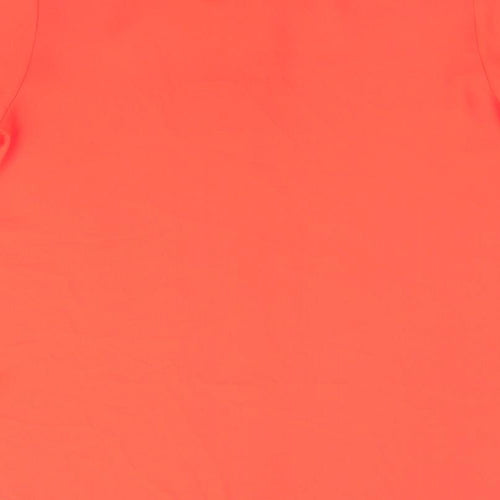 Florence and Fred Womens Orange   Tunic Blouse Size 12  - Tie front fastening