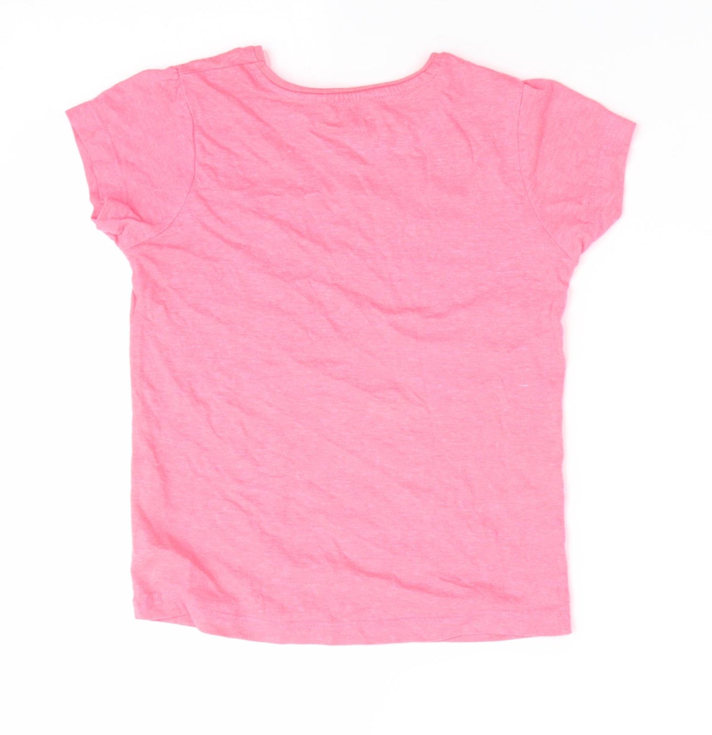 Young Dimension Girls Orange   Basic T-Shirt Size 6-7 Years  - You are my sunshine