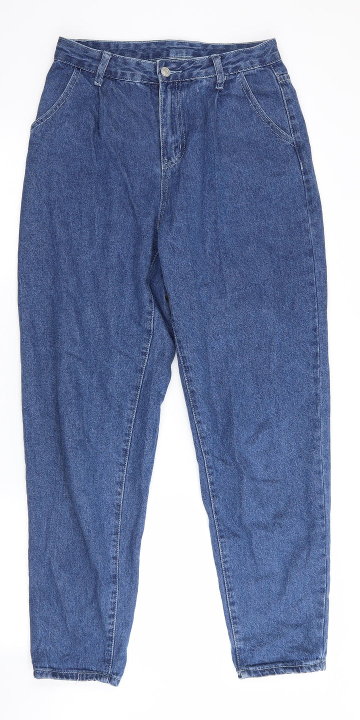 SheIn Womens Blue Straight Jeans Size S L29 in