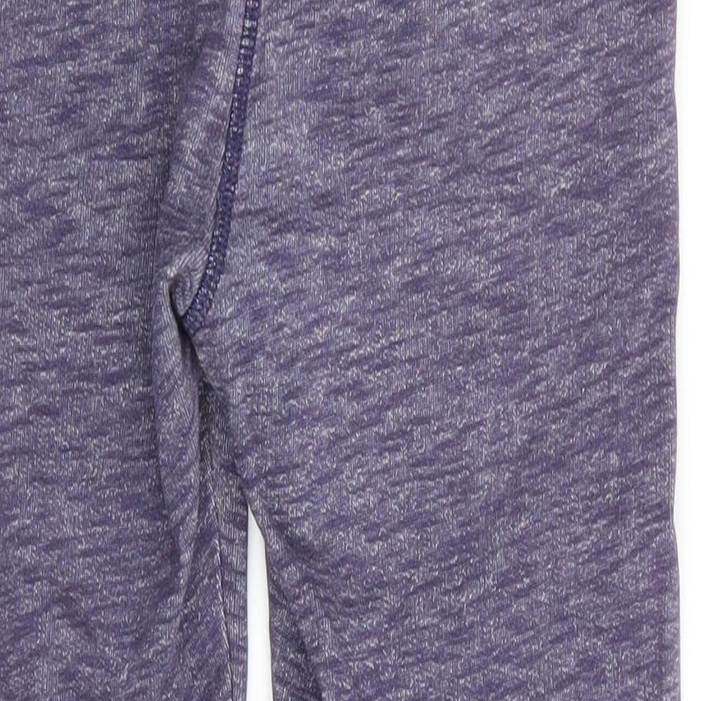 Florence and Fred Girls Purple   Jogger Trousers Size 8-9 Years - Heart Logo