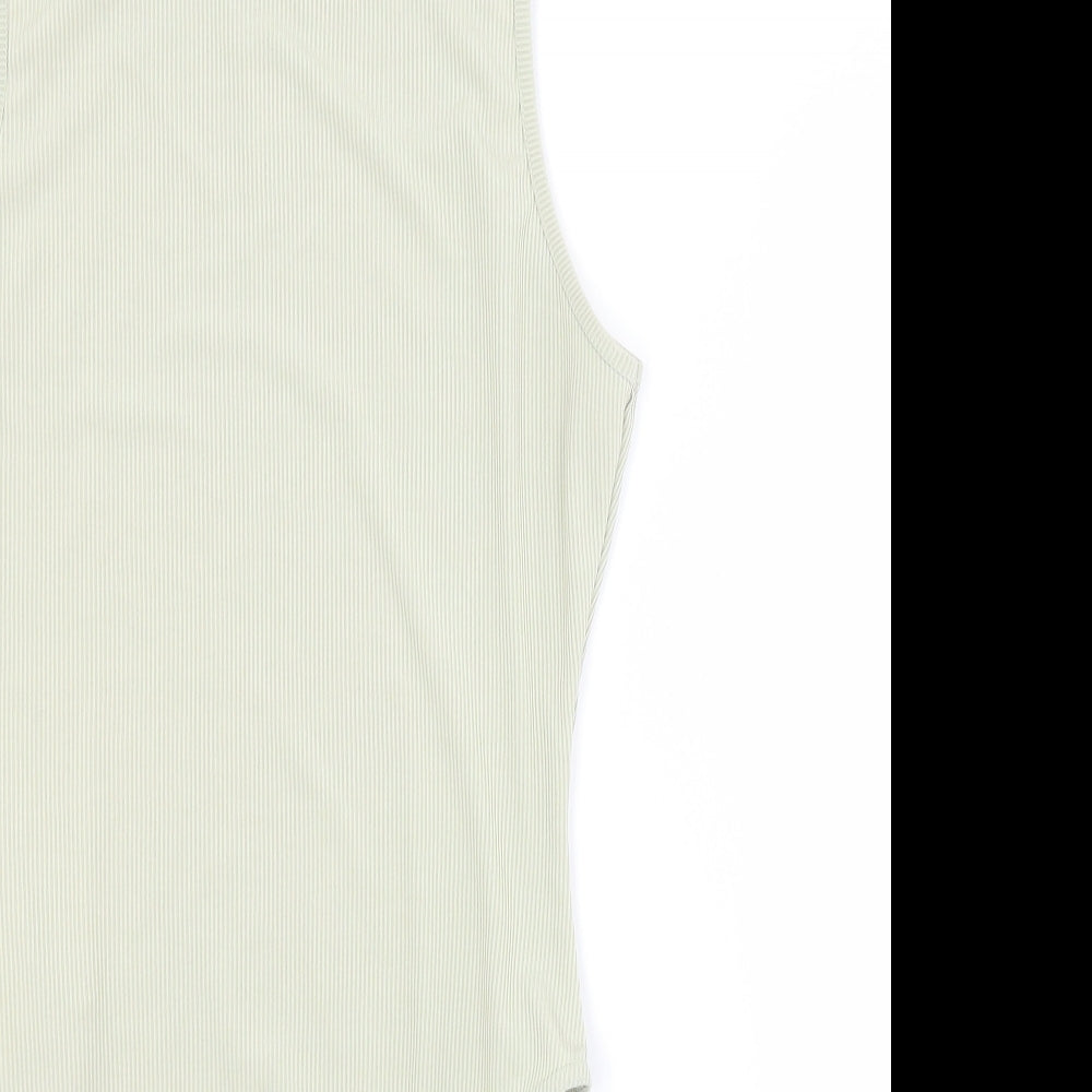 Boohoo Womens Green   Unitard One-Piece Size 12