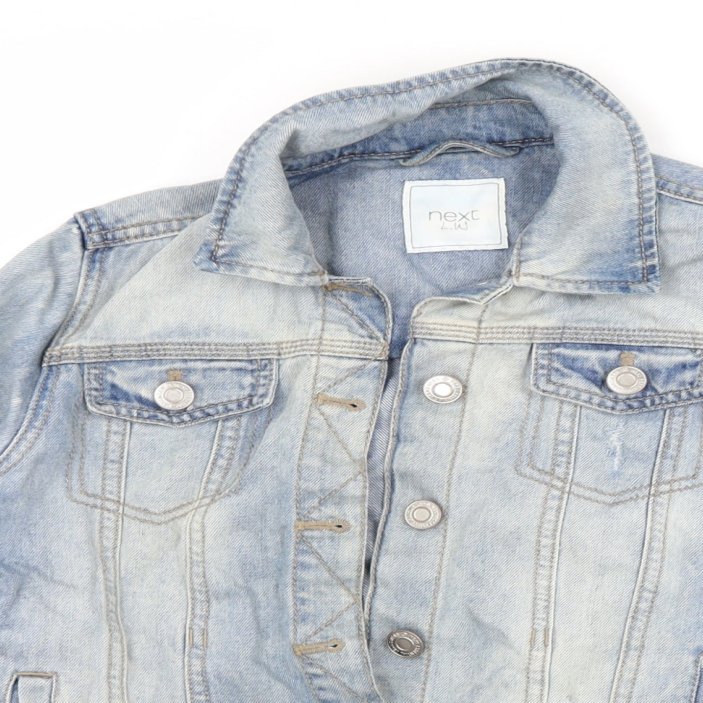 NEXT Girls Blue   Jacket  Size 12 Years  - DENIM JACKET