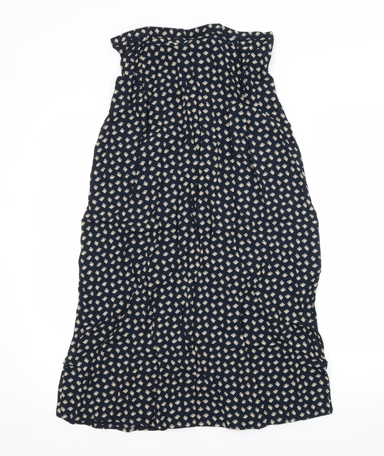 Anne Brooks Womens Blue Argyle/Diamond  A-Line Skirt Size 12
