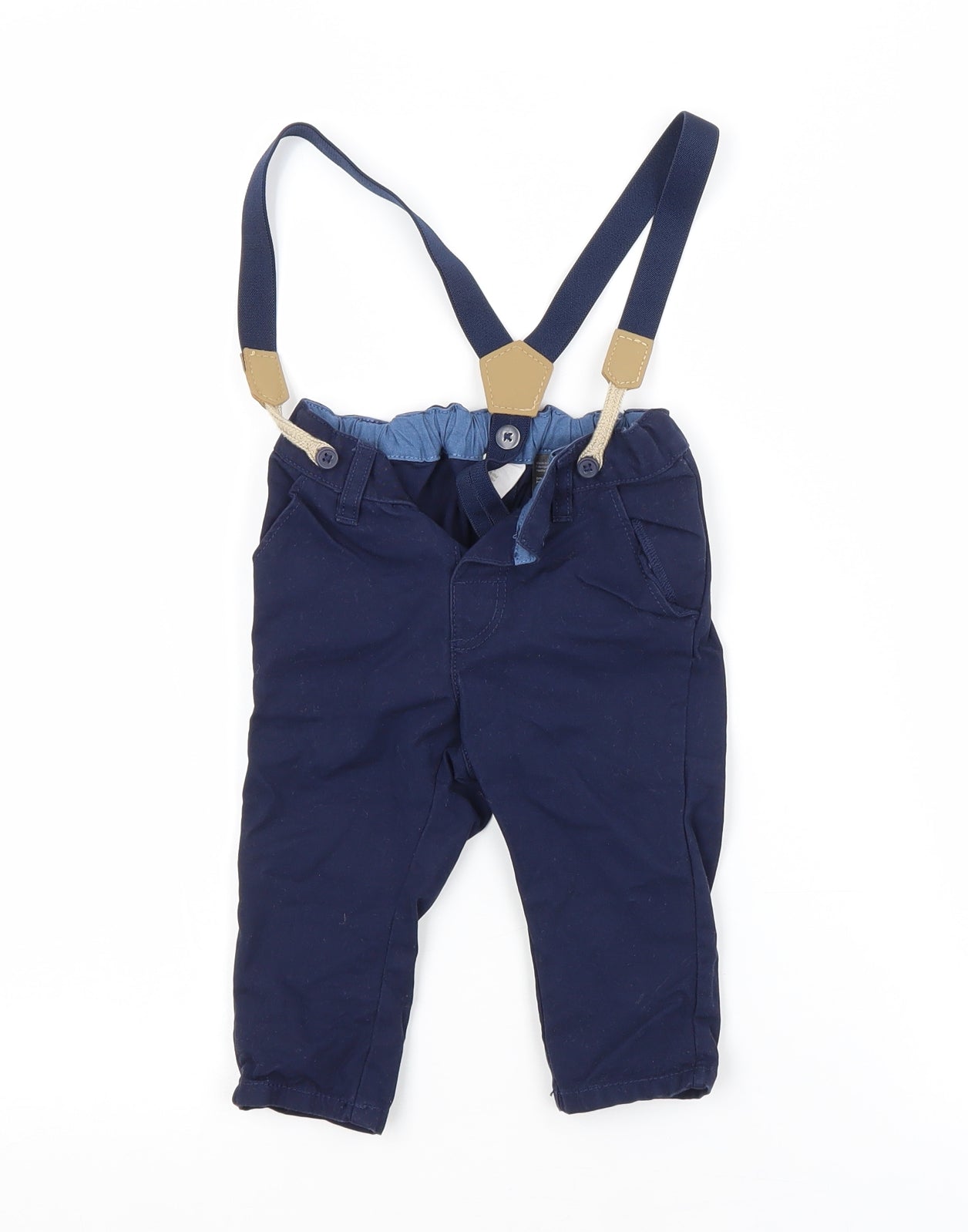 H&M Baby Blue    Trousers Size 6-9 Months