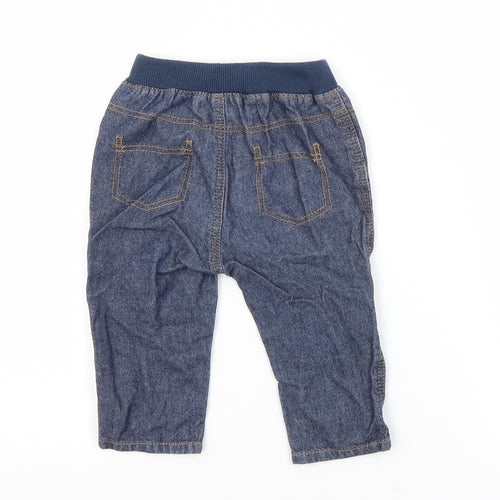 George Baby Blue   Sweatpants Jeans Size 6-9 Months