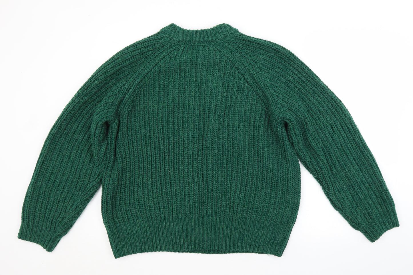 John Lewis Womens Green   Pullover Jumper Size 14