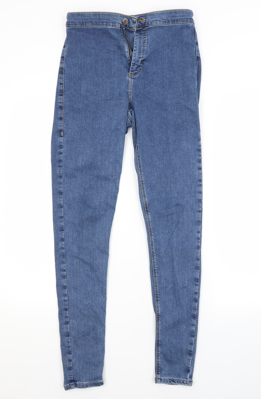Topshop Womens Blue   Skinny Jeans Size 30 in L34 in