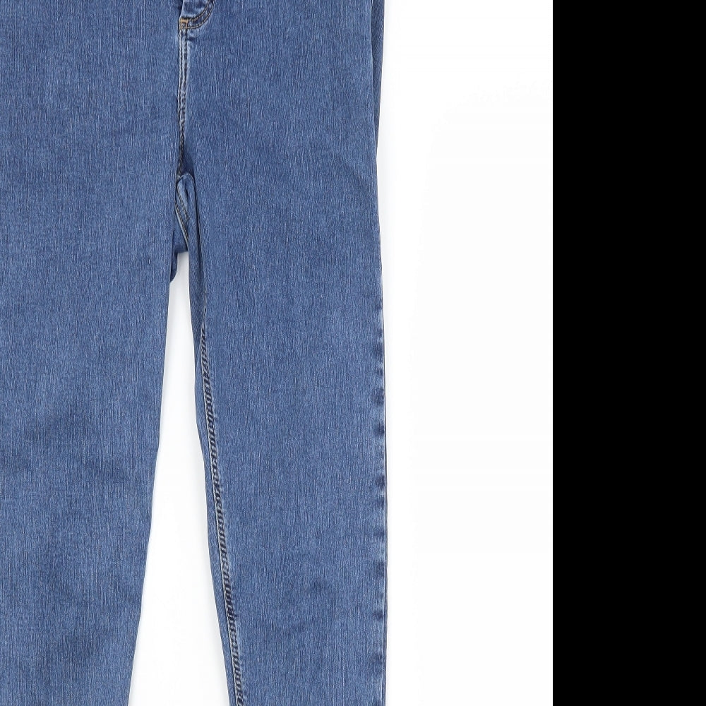 Topshop Womens Blue   Skinny Jeans Size 30 in L34 in