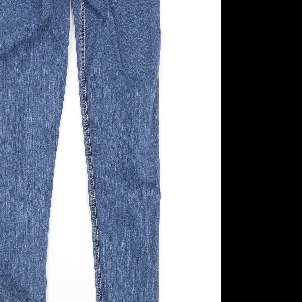 Topshop Womens Blue   Skinny Jeans Size 30 in L34 in