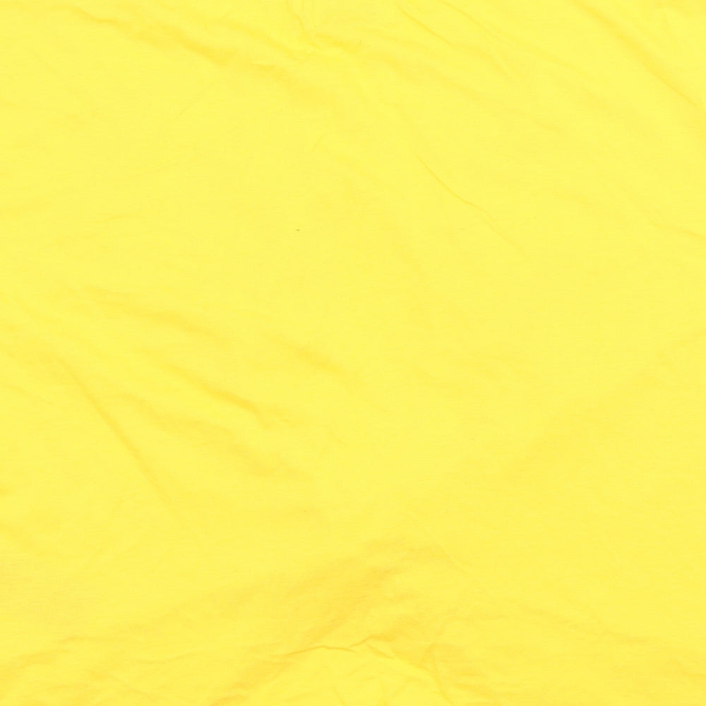 Noisy may Womens Yellow   Cropped T-Shirt Size XS