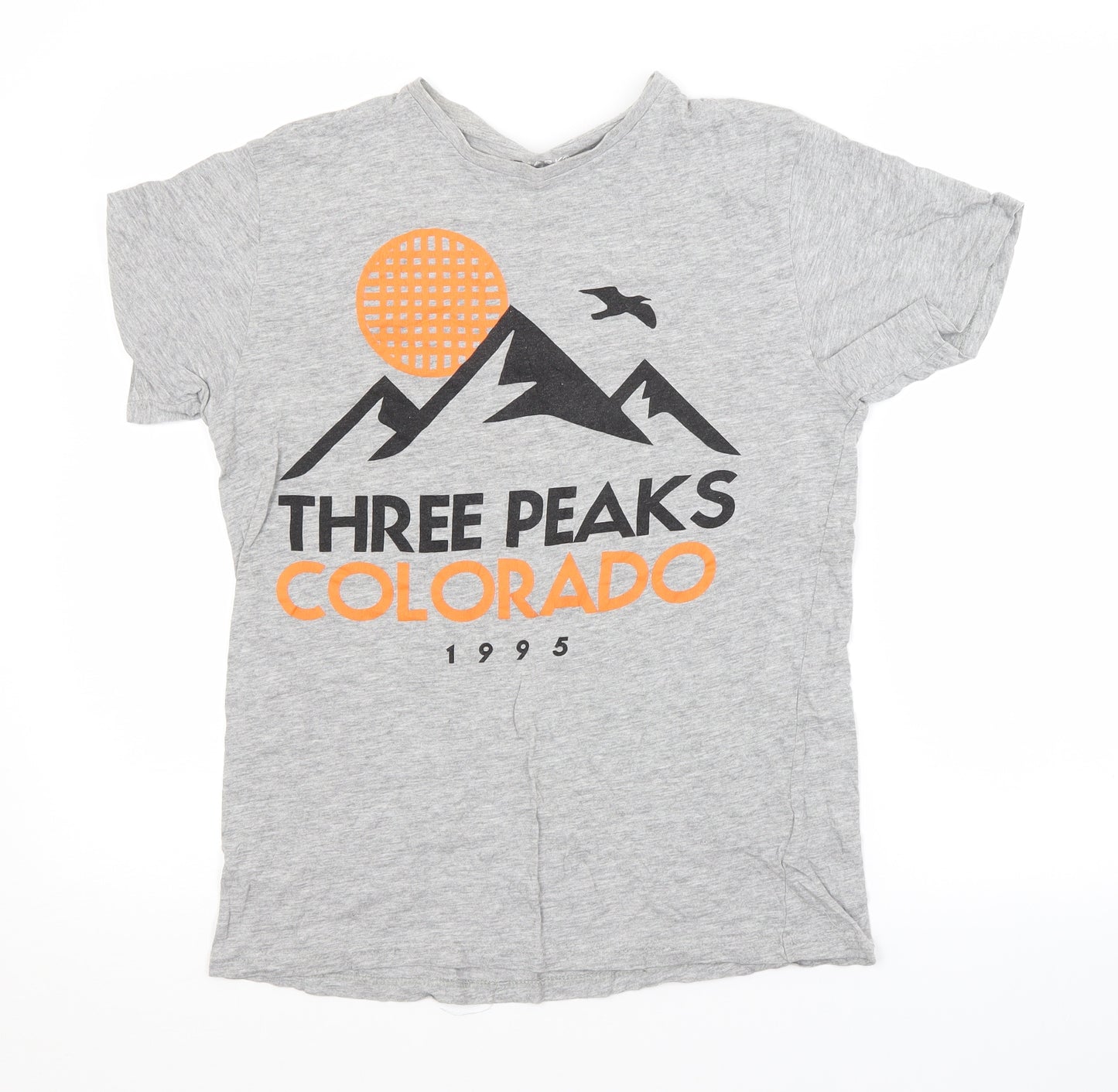 Primark Mens Grey    T-Shirt Size XS