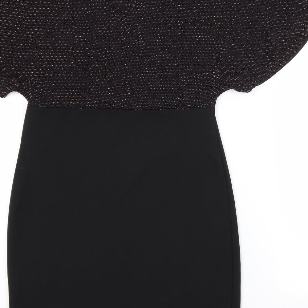 Select Womens Black   Pencil Dress  Size 8