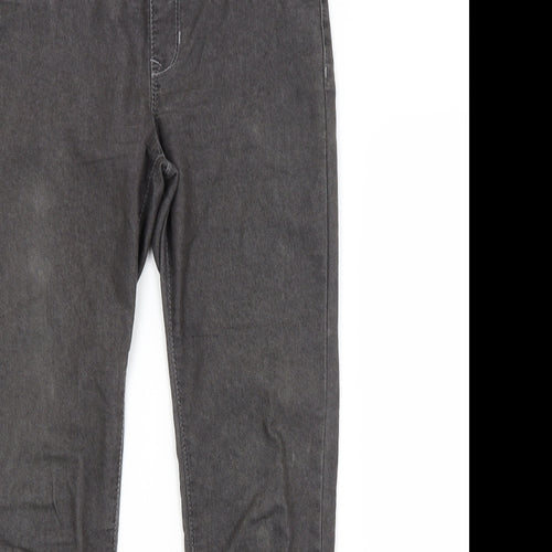 DENIM CO. Womens Grey   Jegging Jeans Size 10 L29 in