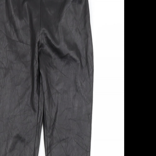 NA-KD Womens Black   Trousers  Size 10 L26 in