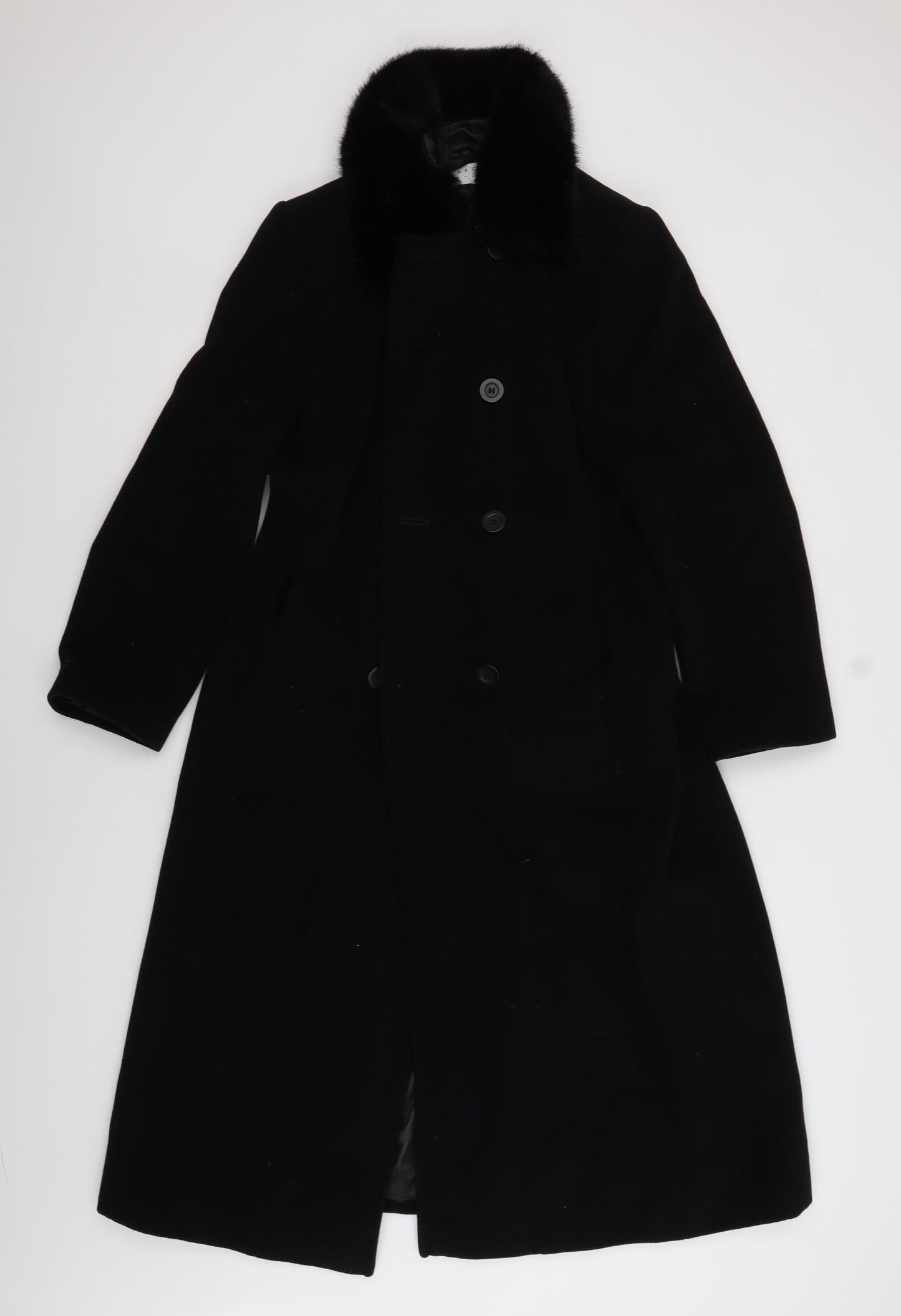 Precis Womens Black   Pea Coat Coat