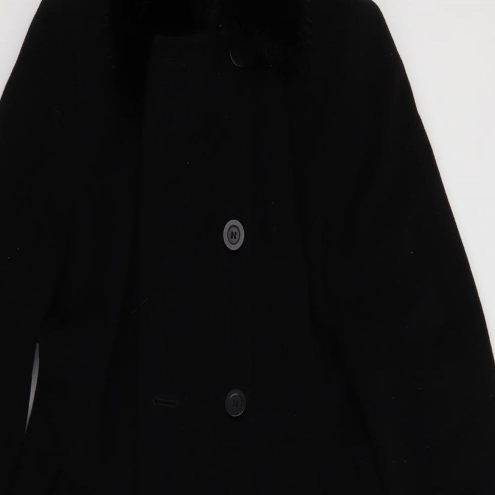 Precis Womens Black   Pea Coat Coat