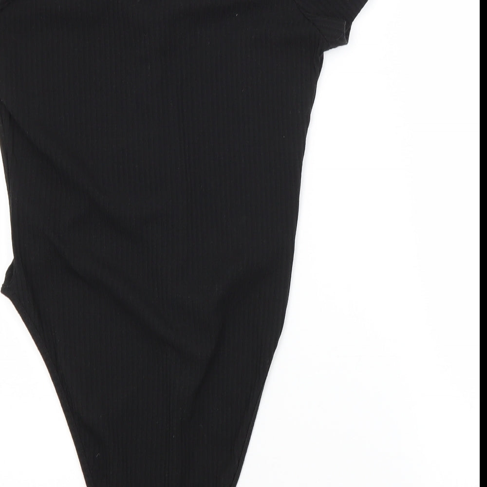 SheIn Womens Black   Unitard One-Piece Size 10