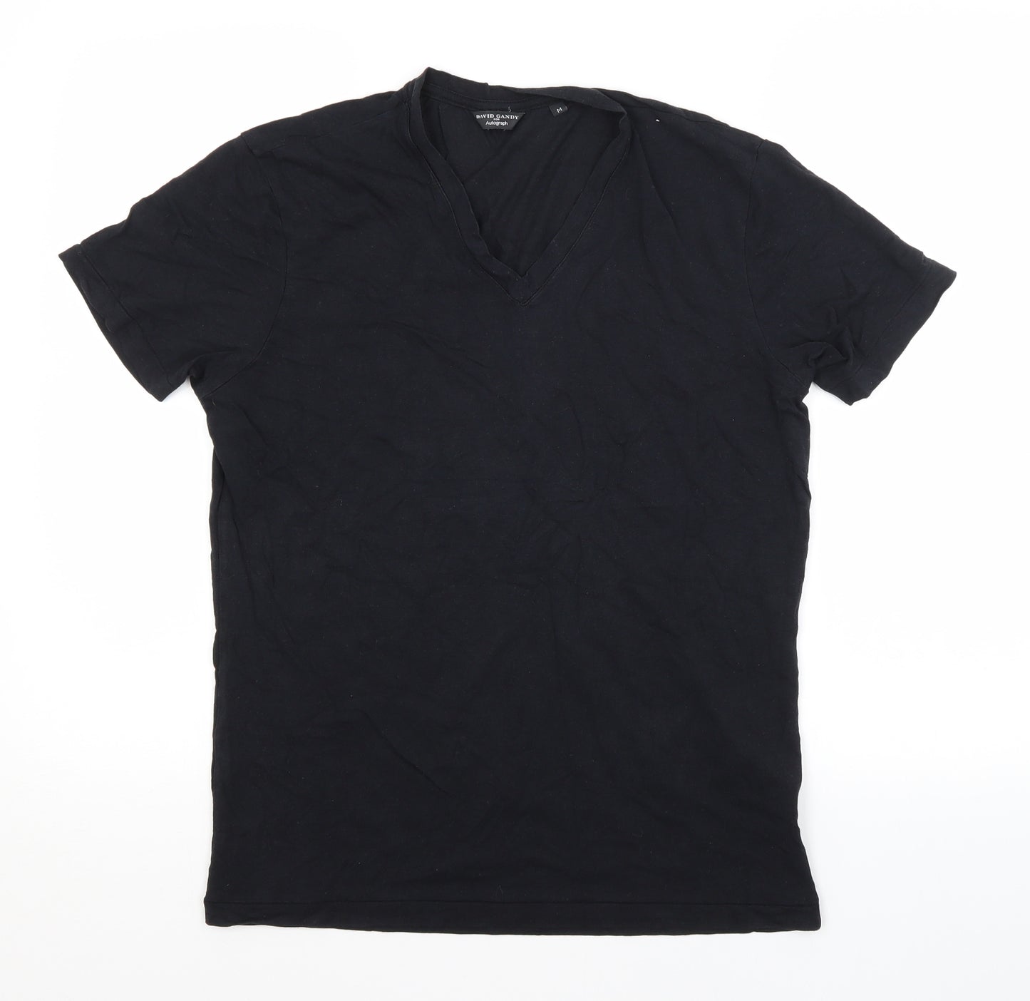 Autograph Mens Black    T-Shirt Size M
