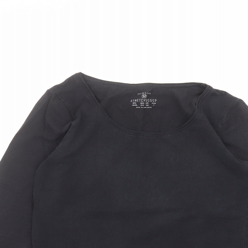 Primark Womens Black   Basic T-Shirt Size M