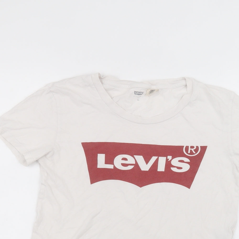 Levi's Mens White    T-Shirt Size XS
