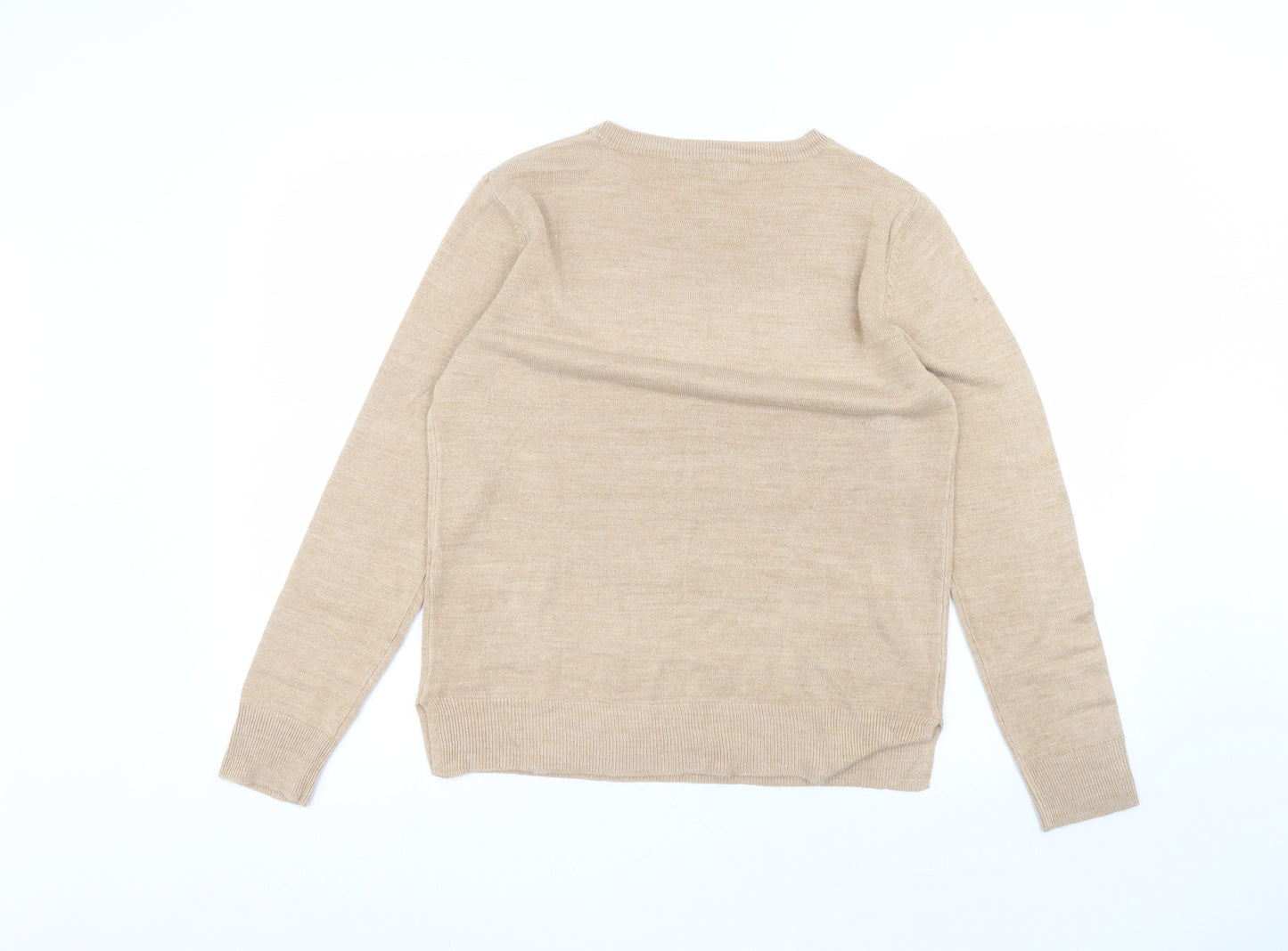 Marks and Spencer Womens Brown   Basic T-Shirt Size 12