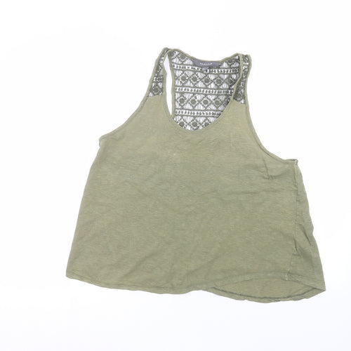 Primark Womens Green   Basic T-Shirt Size 14