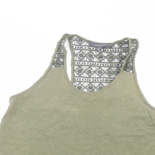 Primark Womens Green   Basic T-Shirt Size 14