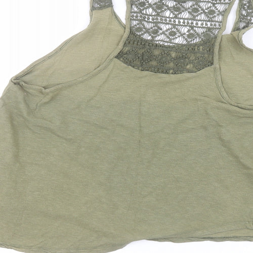 Primark Womens Green   Basic T-Shirt Size 14