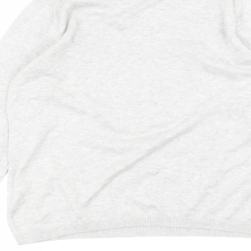 Hush Womens Grey   Basic T-Shirt Size S