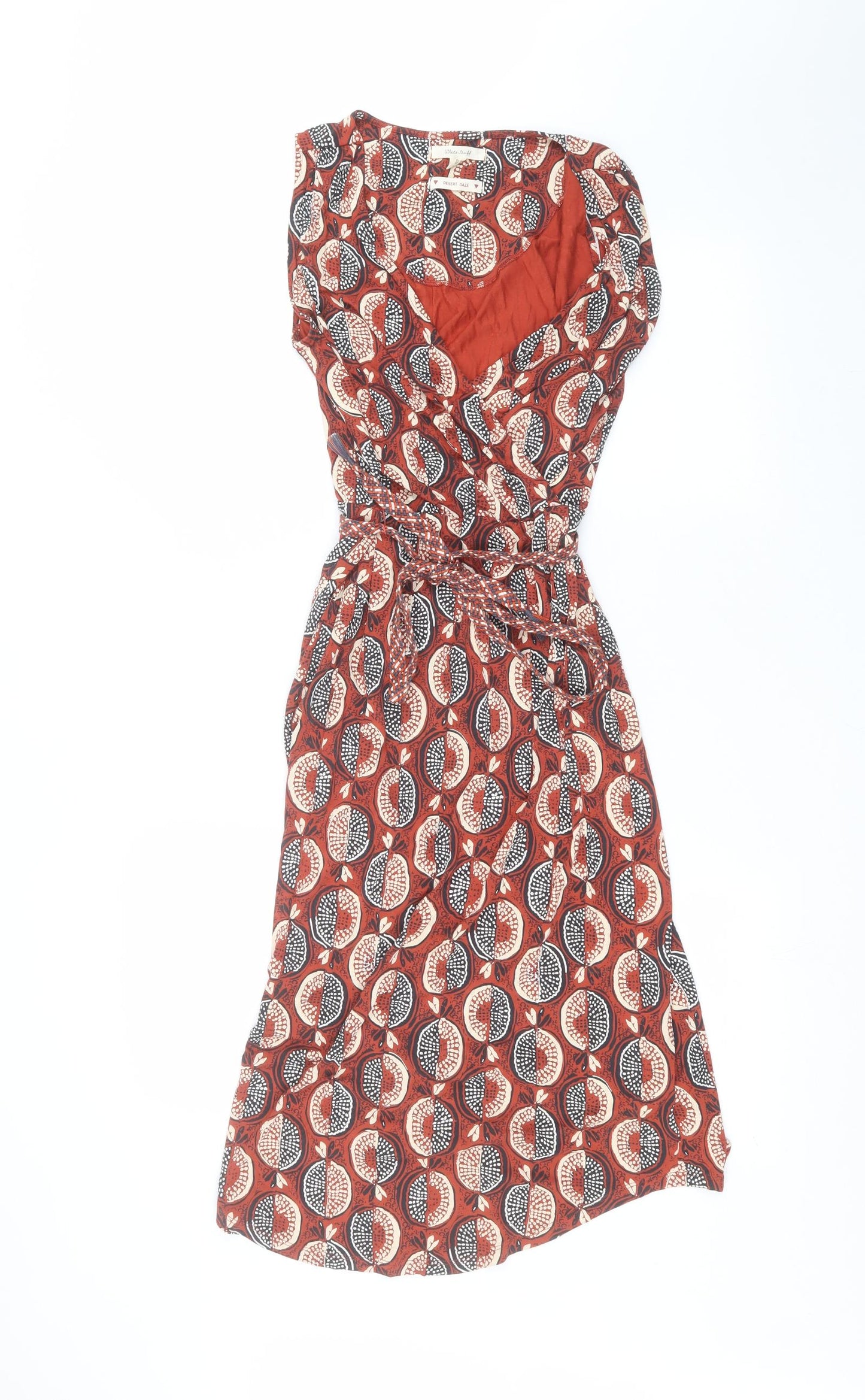 White Stuff Womens Orange   A-Line  Size 10