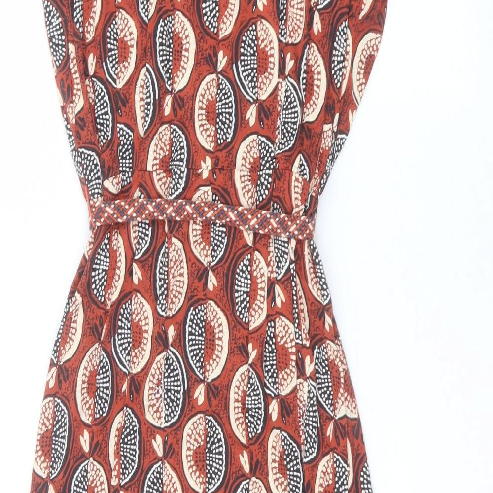 White Stuff Womens Orange   A-Line  Size 10