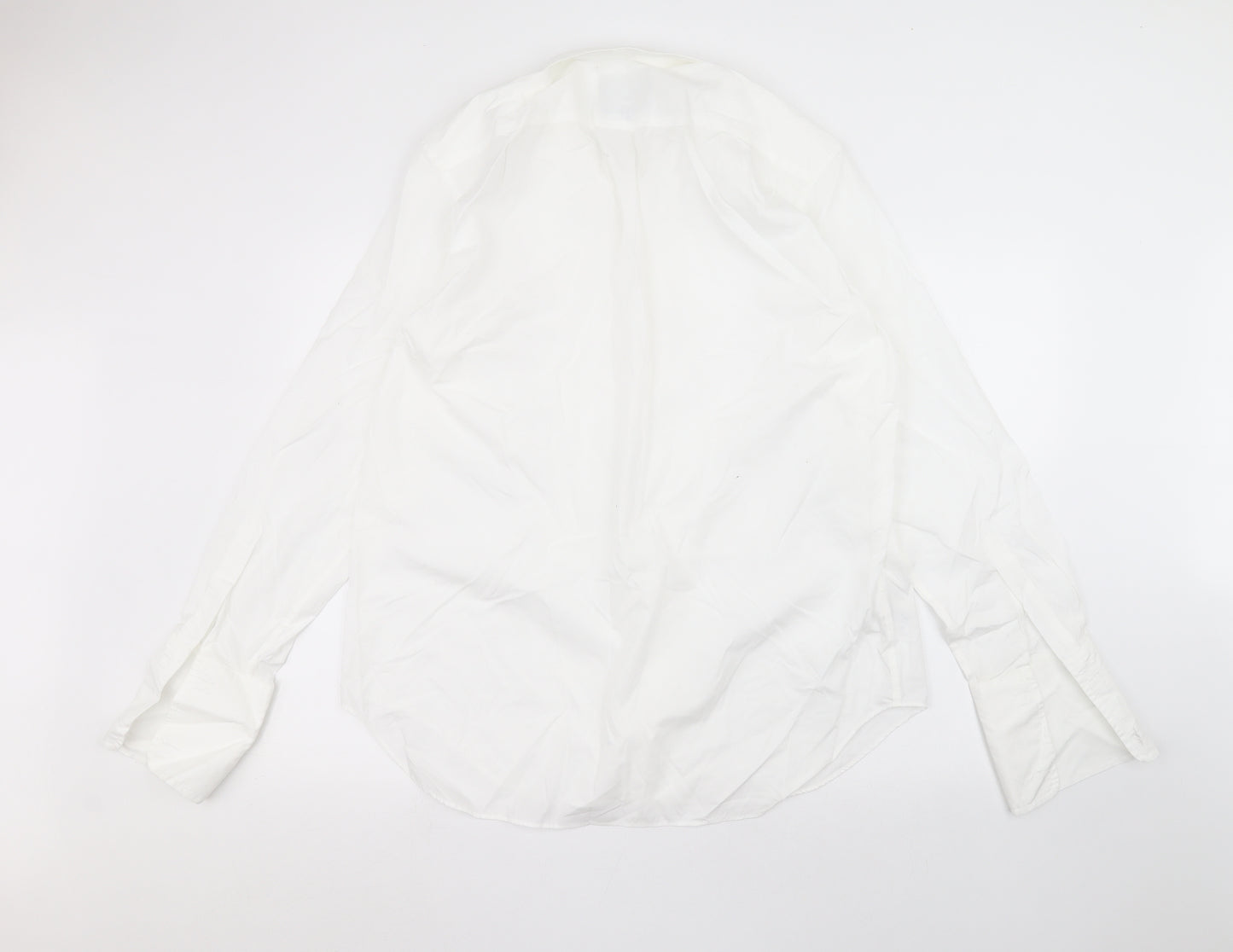 Marks and Spencer Mens White    Dress Shirt Size 17
