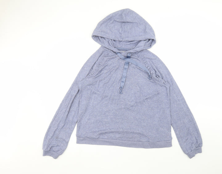 NEXT Womens Blue Pullover Hoodie Size M