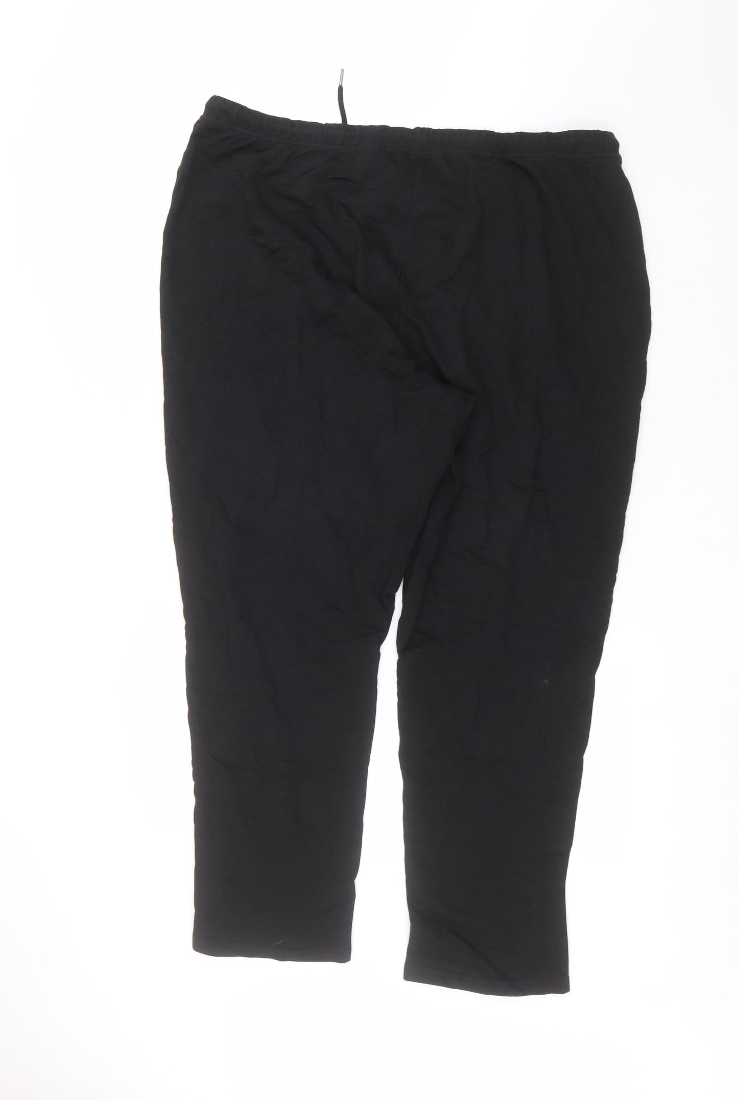 George Mens Black   Sweatpants Trousers Size XL L28 in