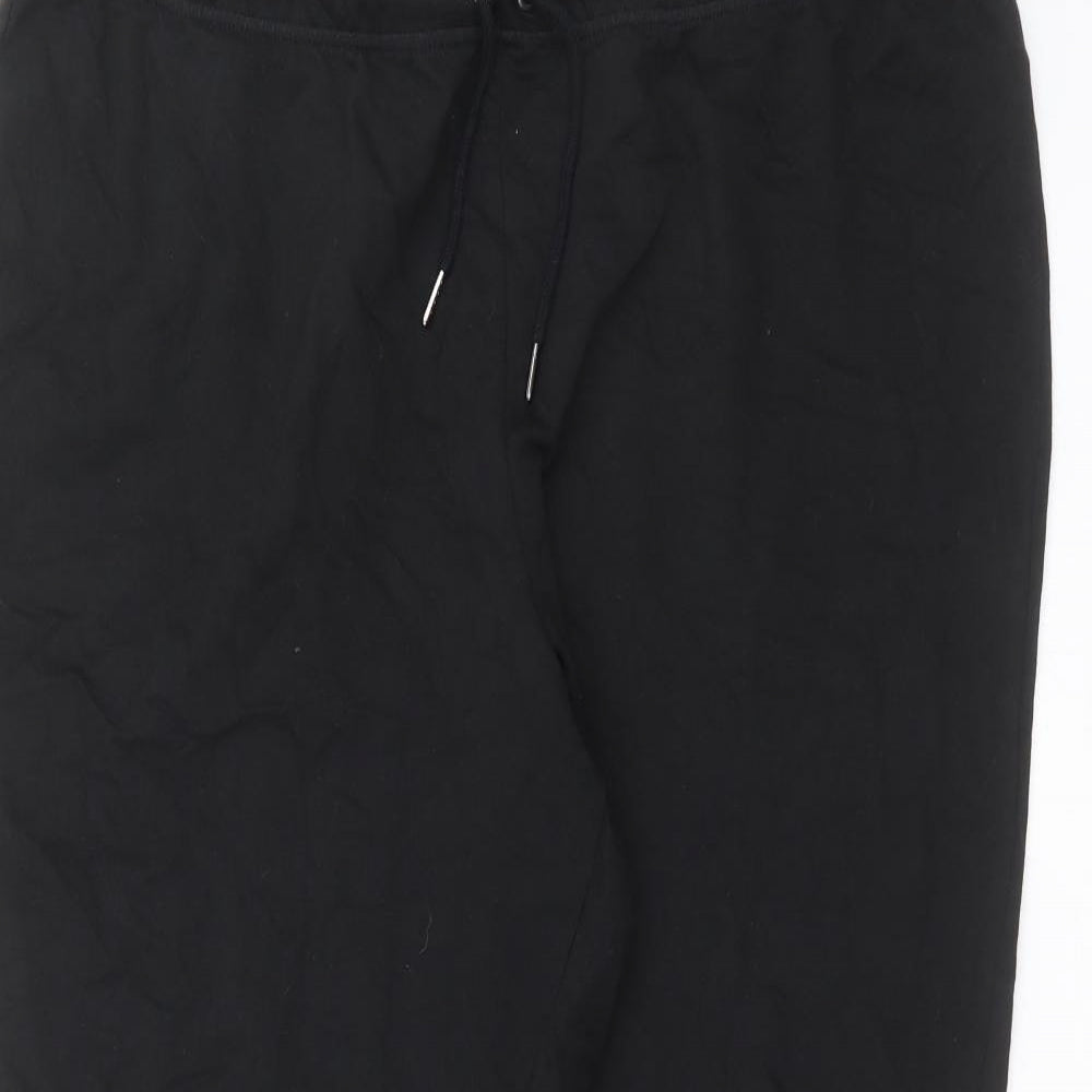George Mens Black   Sweatpants Trousers Size XL L28 in