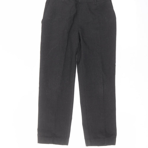 Marks and Spencer Boys Black   Dress Pants Trousers Size 10-11 Years