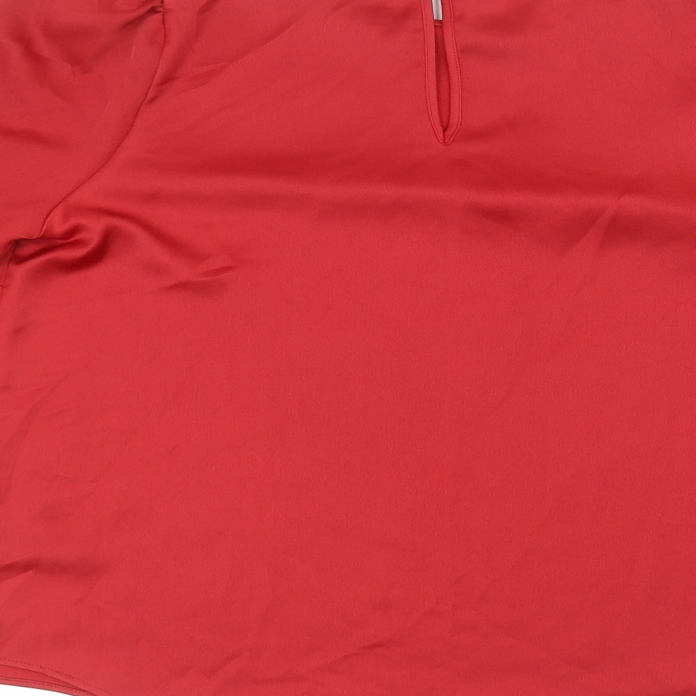 F&F Womens Red   Basic T-Shirt Size 12