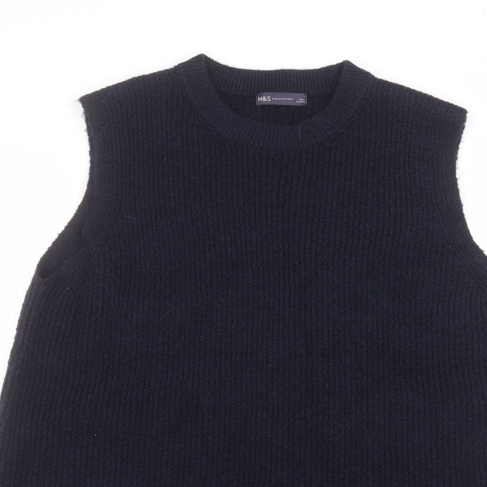 Marks and Spencer Womens Blue   Pullover Jumper Size M