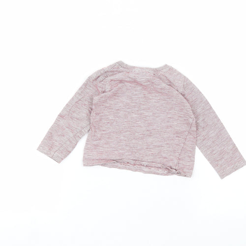 George Baby Red Striped  Basic T-Shirt Size 12-18 Months