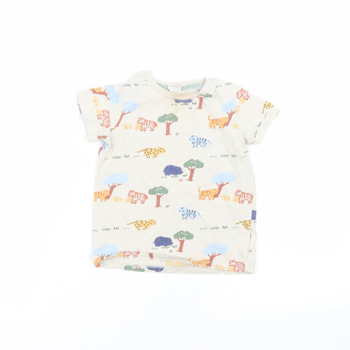H&M Baby Brown   Basic T-Shirt Size 18-24 Months