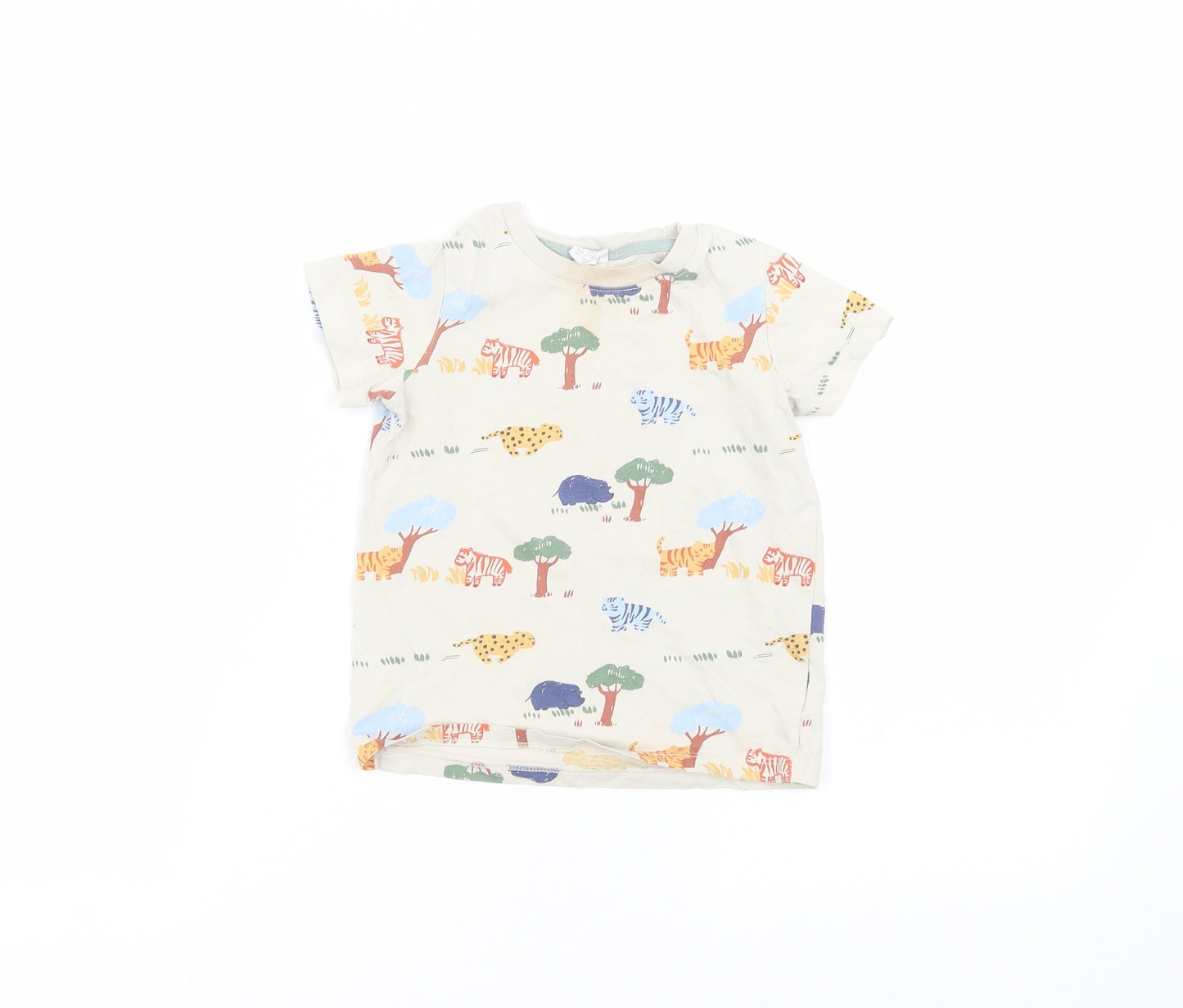 H&M Baby Brown   Basic T-Shirt Size 18-24 Months